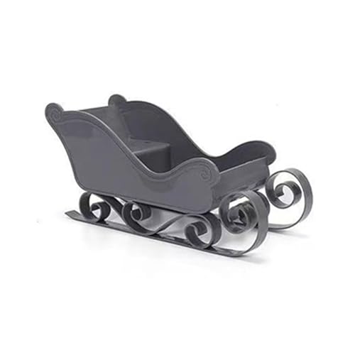 TONXX Ornament Schlitten Korb Candy Bowl Schlitten Modell Schlitten Candy Dish Weihnachten Schlitten Dekoration von TONXX