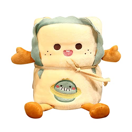 TONXX Weiche, warme Flanelldecke, niedlich, Brot, Toastdecke, niedlich, faltbar, Überwurf, Decke, Flanell, Wickeldecke, Reisedecke TONXX Weiche, warme Flanelldecke, niedlich, Brot, Toastdecke, niedlich, faltbar, Überwurf, Decke, Flanell, Wickeldecke, Reisedecke von TONXX