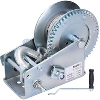 Jeffergarden Selbstverschiebung von Handwindenhandbuch Lifter -Traktor mit Gummihandle 3000 lbs zum Heben von TONYSA