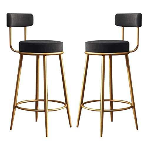 TONZN 2-teiliger Barstuhl Küchenstuhl Softsitz Lounge Barstuhl Frühstücksstuhl Ergonomischer Barstuhl ohne Armlehne Unabhängigkeit TONZN 2-teiliger Barstuhl Küchenstuhl Softsitz Lounge Barstuhl Frühstücksstuhl Ergonomischer Barstuhl ohne Armlehne Unabhängigkeit von TONZN