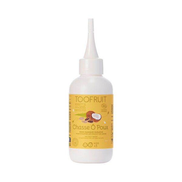 TOOFRUIT Anti-Läuse Haarmaske Kokos speziell für Kinder, Inhalt: 125ml von TOOFRUIT