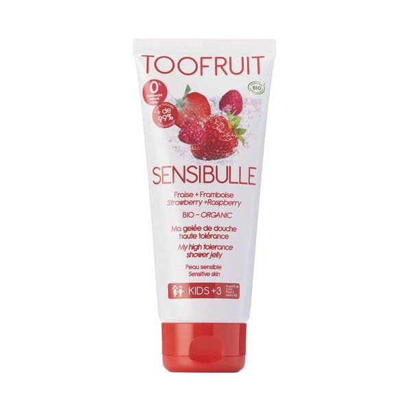 TOOFRUIT Duschgel für Kinder Duft Erdbeere-Himbeere, Inhalt: 200ml von TOOFRUIT