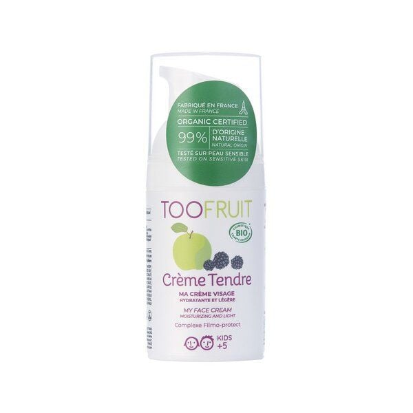 TOOFRUIT Feuchtigkeitscreme Apfel-Brombeere speziell für Kinder, Inhalt: 30ml von TOOFRUIT