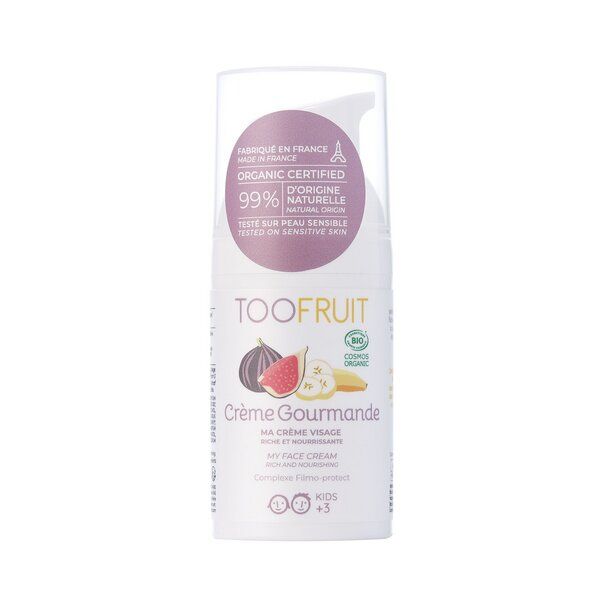TOOFRUIT Reichhaltige Gesichtscreme Banane - Feige speziell für Kinder, Inhalt: 30ml von TOOFRUIT