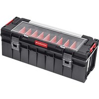 Rhino l Werkzeugkoffer eco Handling+ Höhe xl stapelbar 650 x 270 x 272 mm 29l IP54 mit 11 Kammern - Toolbrothers von TOOLBROTHERS