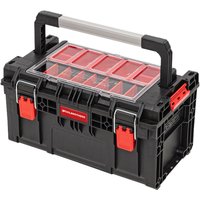 Rhino xl Werkzeugkoffer eco Handling+ Höhe l 26 l IP66 mit herausnehmbaren Trennwänden + Boxen - Toolbrothers von TOOLBROTHERS
