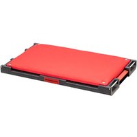 Toolbrothers - rhino xxl Multi Adapter Platte + abnehmbares Sitzpolster in Rot für Deine mobile Werkstatt von TOOLBROTHERS