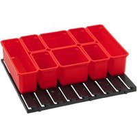 Toolbrothers - rhino Container Set Nr. 7 Werkstattwand mit 8 Behältern für rhino l Organizer Höhe xl von TOOLBROTHERS