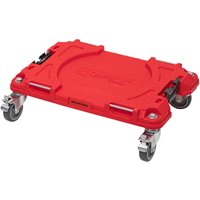 Toolbrothers - rhino l mobiler Transportroller ultra Rollbrett mit Schwenkrädern aus Metall und Bremse von TOOLBROTHERS