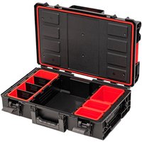 Toolbrothers RHINO XXL Werkzeugkoffer ECO Comfort+ Höhe M modularer Organizer 585 x 385 x 190 mm 15,4 l stapelbar IP66 von TOOLBROTHERS