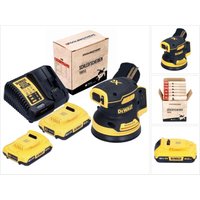 Toolbrothers TURTLE Schleifscheiben Set + DCW 210 D2 Akku Exzenterschleifer 18 V 125 mm Brushless + 2x Akku 2,0 Ah + Ladegerät von TOOLBROTHERS