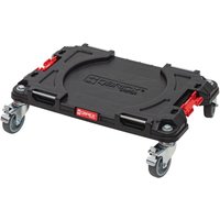 Toolbrothers - rhino l mobiler Transportroller eco Rollbrett mit Schwenkrädern aus Metall und Bremse von TOOLBROTHERS