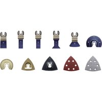 Toolcraft - 1574786 Chrom-Vanadium Stahl, Bimetall, Carbide Multifunktionswerkzeug-Zubehör-Set 21teil von TOOLCRAFT