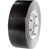 Toolcraft - 54B48L20SC 54B48L20SC Gewebeklebeband Gaffer Schwarz (l x b) 20 m x 48 mm 1 St. von TOOLCRAFT