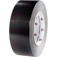Toolcraft - 54B48L40SC 54B48L40SC Gewebeklebeband Gaffer Schwarz (l x b) 40 m x 48 mm 1 St. von TOOLCRAFT