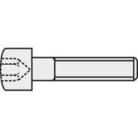 Toolcraft - 839661 Zylinderschrauben M2 16 mm Innensechskant din 912 Stahl 20 St. von TOOLCRAFT