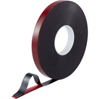 Toolcraft - 93038c185 93038c185 Doppelseitiges Klebeband Rot/Schwarz (l x b) 30 m x 20 mm 1 St. von TOOLCRAFT