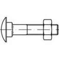 Toolcraft - gebraucht] Flachrundschraube M12 300 Mm Außensechskant Stahl Galvanisch Verzinkt B-Ware von TOOLCRAFT