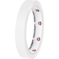 HEB15L10WC HEB15L10WC Gewebeklebeband HEB15L10WC Weiß (l x b) 10 m x 15 mm 1 St. - Toolcraft von TOOLCRAFT