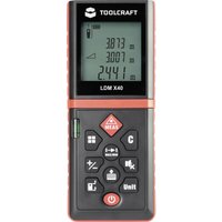 Toolcraft - ldm X40 Laser-Entfernungsmesser 40 m von TOOLCRAFT