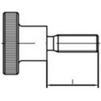 [NEUWERTIG] B-Ware Toolcraft 1060849 Rändelschrauben Stellschrauben 6 Mm Din 464 Edelstahl 25 St. von TOOLCRAFT