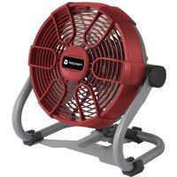 [NEUWERTIG] B-Ware Toolcraft Akku Ventilator Lüfter Led Kontrollleuchte Rot Grau Schwarz von TOOLCRAFT