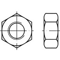 [NEUWERTIG] Toolcraft To 6861144 Sechskantmuttern M10 Din 934 Edelstahl V4 A A4 50 Stück B-Ware von TOOLCRAFT