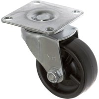 Toolcraft - TO-5137893 Bockrolle Gummi 50 mm mit Anschraubplatte Tragfähigkeit (max.): 50 kg von TOOLCRAFT