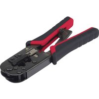 Toolcraft - TO-6850977 Crimp- und Abisolierzange Modularstecker (Westernstecker) Inkl. Abisolierwer von TOOLCRAFT
