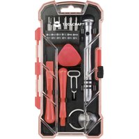 Toolcraft - TO-7746381 Reparaturset Smartphone, Bit Set in Aufbewahrungsbox 18teilig von TOOLCRAFT