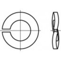 TOOLCRAFT 105847 Federringe Innen-Durchmesser: 16.2mm DIN 128 Federstahl verzinkt 100St. von TOOLCRAFT