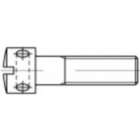 TOOLCRAFT 1060646 Kreuzlochschrauben M4 20mm Schlitz DIN 404 Edelstahl 100St. von TOOLCRAFT