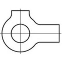 TOOLCRAFT Unterlegscheiben mit 2 Lappen 5.3mm 10mm Edelstahl A4 25 St. 1060839 TOOLCRAFT Unterlegscheiben mit 2 Lappen 5.3mm 10mm Edelstahl A4 25 St. 1060839 von TOOLCRAFT