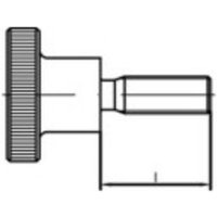 TOOLCRAFT 1060875 Rändelschrauben M8 30mm DIN 464 Edelstahl 10St. von TOOLCRAFT