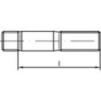 TOOLCRAFT 1065122 Stiftschrauben M8 35mm DIN 938 Edelstahl A2 25St. von TOOLCRAFT