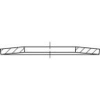 TOOLCRAFT 1066960 Tellerfedern Innen-Durchmesser: 18.3mm DIN 2093 Edelstahl 100St. von TOOLCRAFT