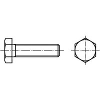 TOOLCRAFT 133874 Sechskantschrauben M18 60mm Außensechskant DIN 961 Stahl 25St. von TOOLCRAFT