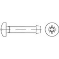 TOOLCRAFT 141073 Gewindefurchende Schrauben M6 20mm Kreuzschlitz Pozidriv DIN 7500 Stahl galvanisch von TOOLCRAFT