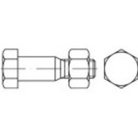 TOOLCRAFT 144225 Sechskant-Passschrauben M12 60mm Außensechskant DIN 7968 Stahl feuerverzinkt 100St. von TOOLCRAFT