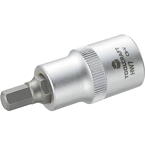 TOOLCRAFT 816157 Innen-Sechskant Steckschlüssel-Bit-Einsatz 7 mm 1/2 (12.5 mm) von TOOLCRAFT