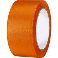 TOOLCRAFT 83240O-C 83240O-C PVC-Klebeband Orange (L x B) 33m x 50mm 1St. von TOOLCRAFT