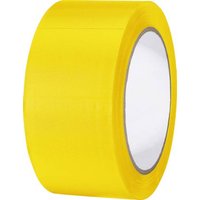 TOOLCRAFT 832450G-C 832450G-C PVC-Klebeband Gelb (L x B) 33m x 50mm 1St. von TOOLCRAFT