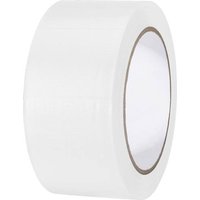 TOOLCRAFT 832450W-C 832450W-C PVC-Klebeband Weiß (L x B) 33m x 50mm 1St. von TOOLCRAFT