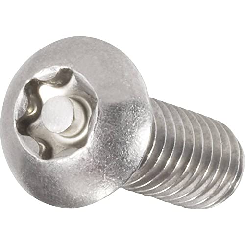 TOOLCRAFT 888775 Linsenkopfschrauben M4 16 mm Profil Torx mit Nippel Edelstahl A2 10 Stück von TOOLCRAFT