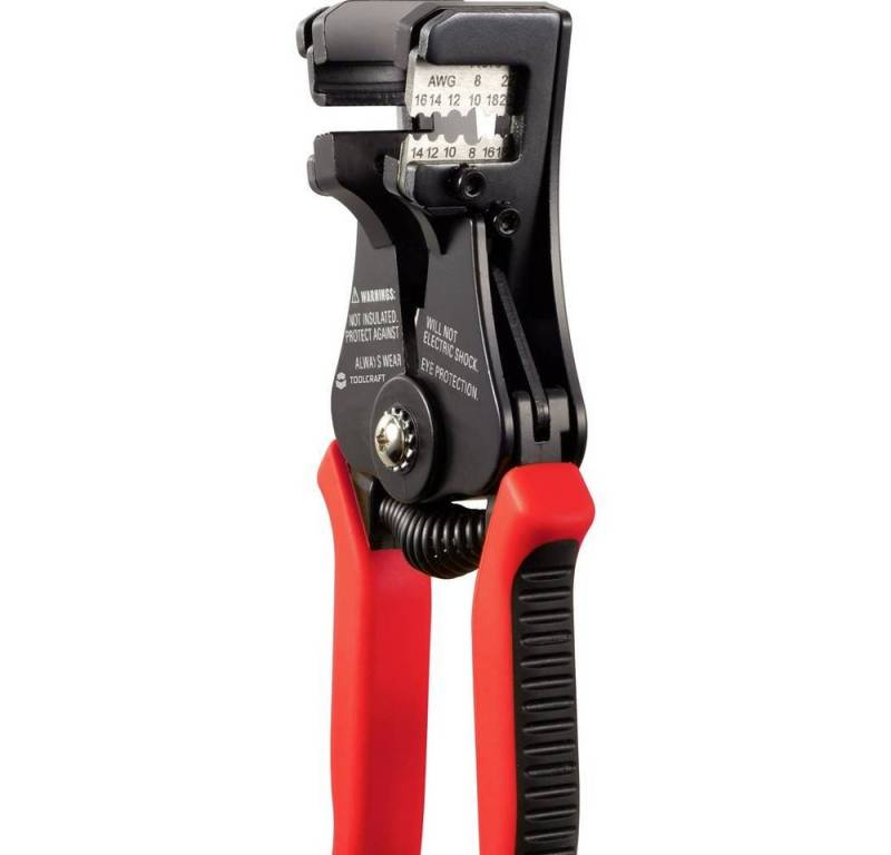TOOLCRAFT Abisolierzange Abisolierzange mit Formmesser 0.5 - 6 mm² von TOOLCRAFT
