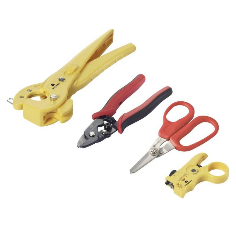 TOOLCRAFT Abisolierzange Glasfaser Werkzeug Kit von TOOLCRAFT