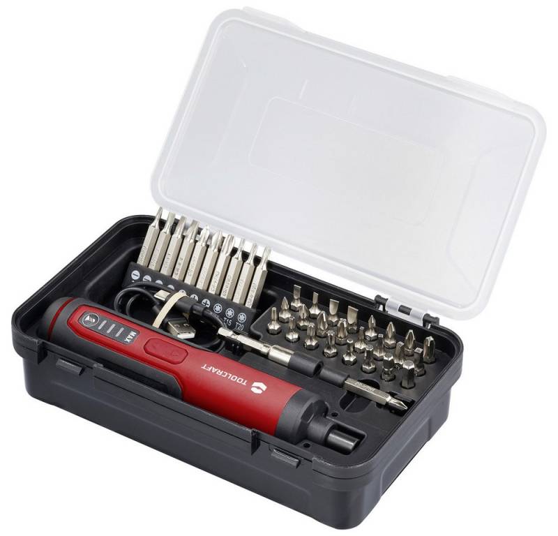 TOOLCRAFT Akku-Ratschenschrauber TOOLCRAFT TO-9616470 Akku-Stabschrauber 3.6 V 1500 mAh Li-Ion inkl. von TOOLCRAFT