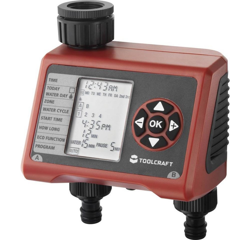 TOOLCRAFT Bewässerungssteuerung Bewässerungscomputer (2 x Schlauchanschluss TO-7141443 TOOLCRAFT Bewässerungssteuerung Bewässerungscomputer (2 x Schlauchanschluss TO-7141443 von TOOLCRAFT