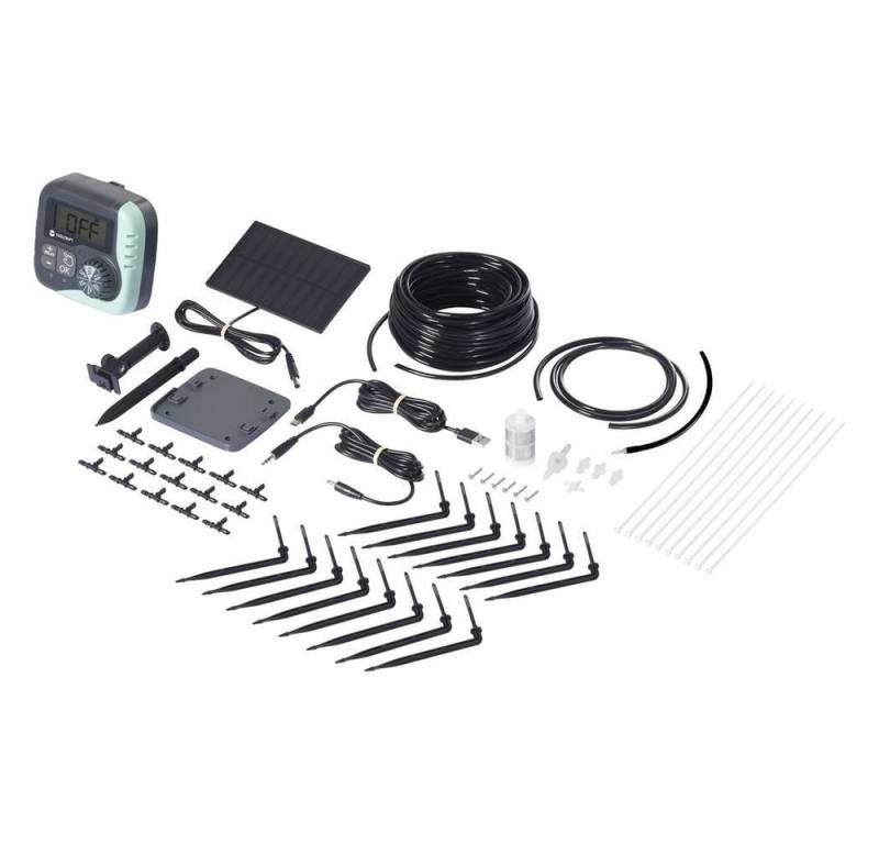 TOOLCRAFT Bewässerungssteuerung Tropfbewässerungssystem mit Solar-Wasserpumpen TO-9612294 von TOOLCRAFT