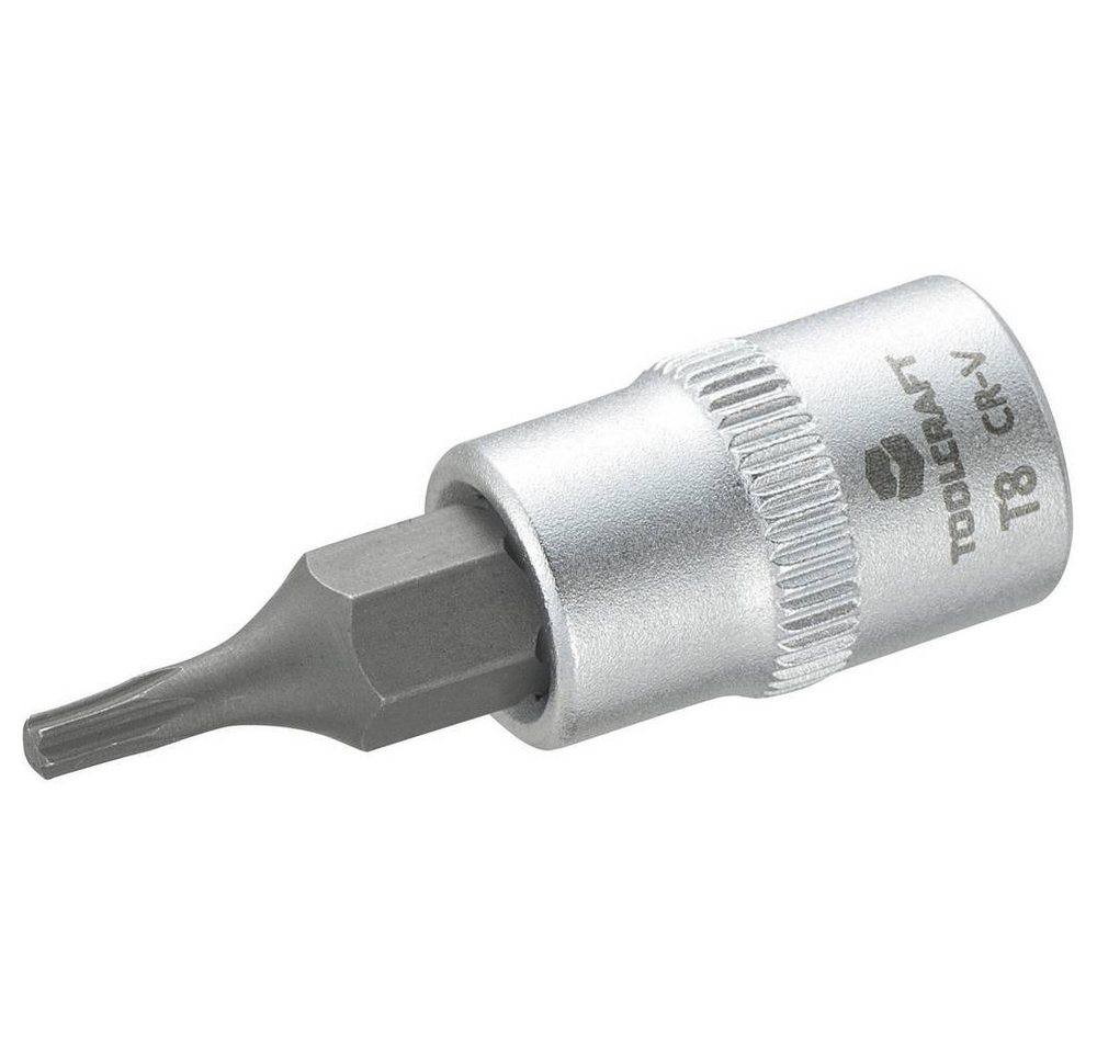 TOOLCRAFT Bit- und Steckschlüsselset Steckschlüssel-Einsatz 6.3 mm (1/4) mit T-Profil 816078 von TOOLCRAFT
